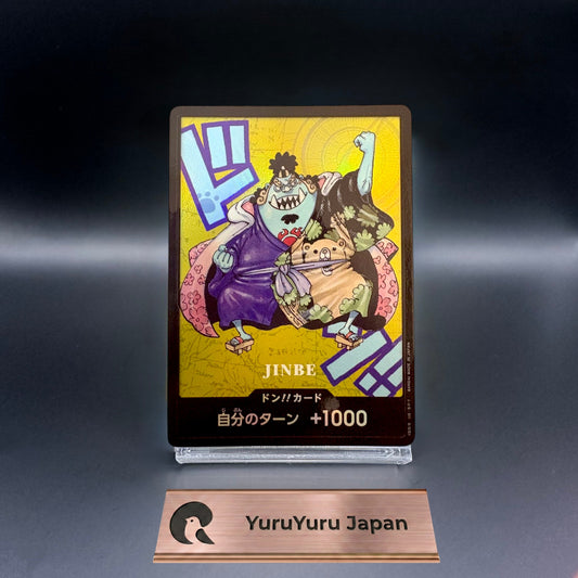 Jinbe DON!! Card Promo Kumamoto Edition One Piece Card Japanese