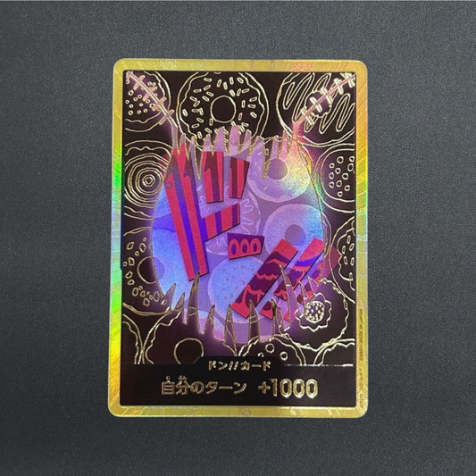 DON !! Card Katakuri Gold Frame Premium Booster PRB01 Japanese ONE PIECE Card