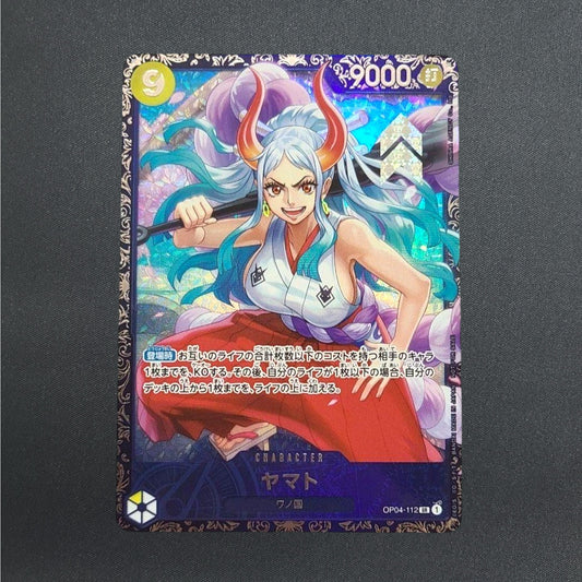 One Piece Card Yamato Best 8 OP04-112 SR Japanese