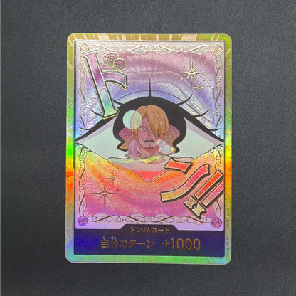 DON !! Card Gold Frame Charlotte Pudding ONE PIECE Card The Best Vol.2 NM