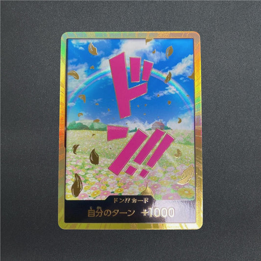 One Piece Card Japanese DON!! Card Rebecca Gold Frame Foil PRB-01 THE BEST