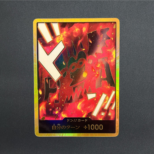 DON Card Monkey D Dragon PRB-02 Gold Frame THE BEST vol.2 One Piece Japanese