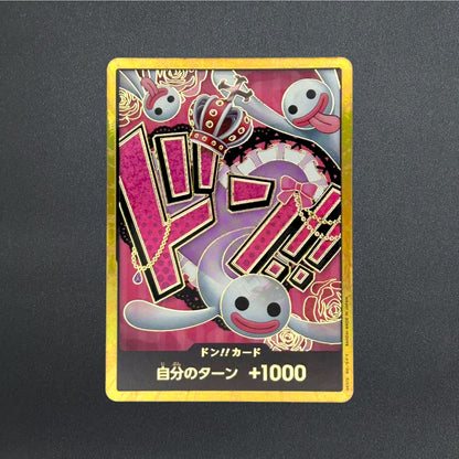 DON !! Card Perona Gold Frame The Best PRB-01 ONE PIECE Card Japanese