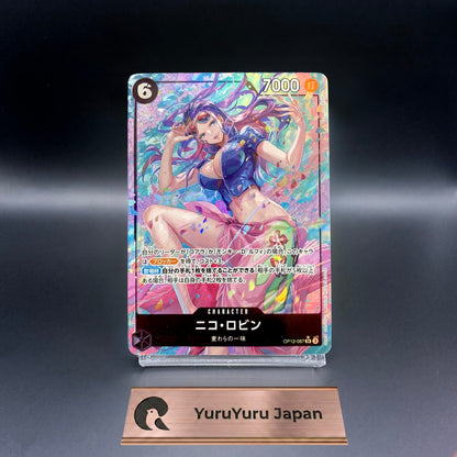 Nico Robin OP12-087 SR Alt Art Legacy of the Master ONE PIECE Card Japanese NM