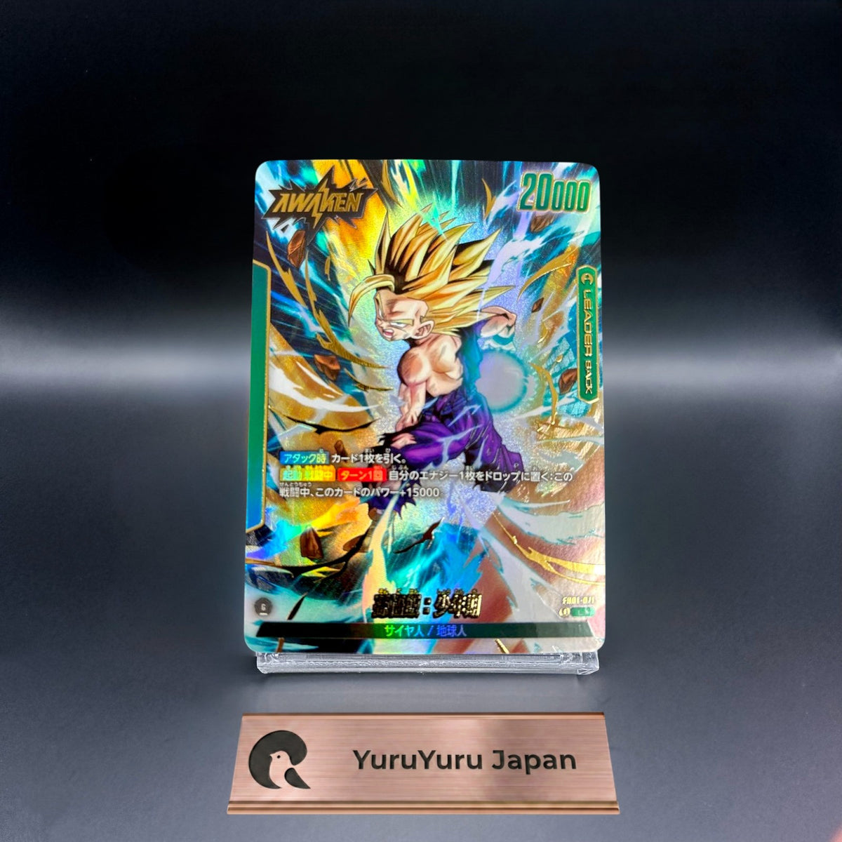 Son Gohan : Childhood FB01-071 L Alt Art Awakened Pulse Dragon Ball Fusion World