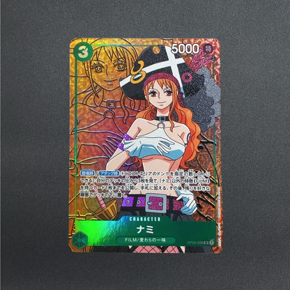 Nami OP02-036 SR Parallel Paramount War ONE PIECE Card Game Japanese NM