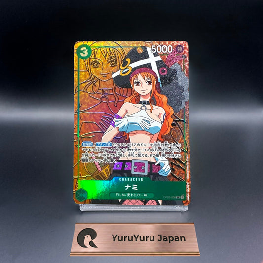Nami OP02-036 SR Parallel Paramount War ONE PIECE Card Game Japanese NM