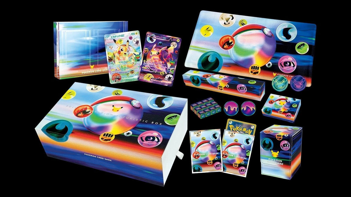 MEGA 30th Celebration Futuristic Box Pokemon Card Japanese 2026 New Pikachu