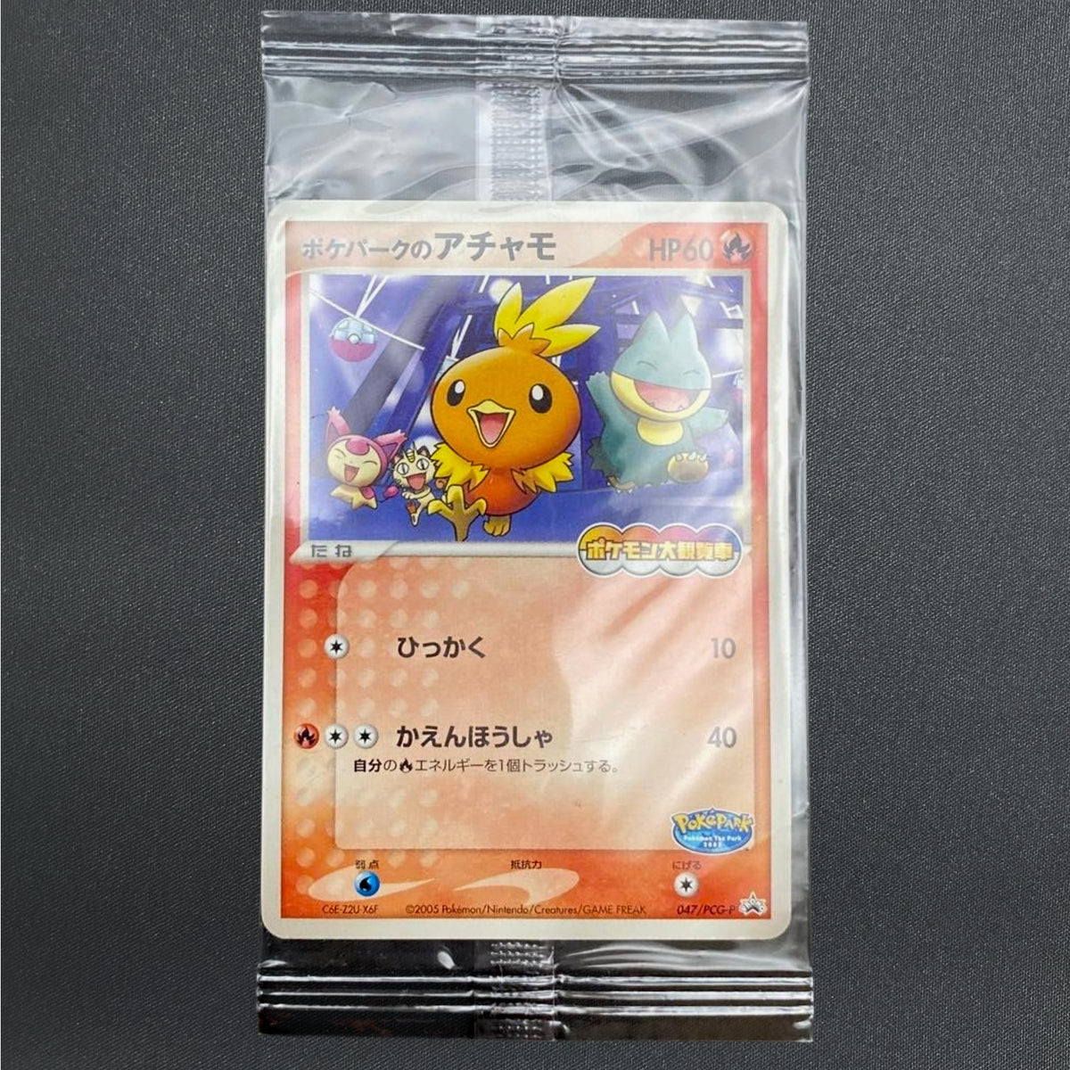 [Sealed] Poke park's Torchic 047/PCG-P Promo Pokemon Card Game Japanese