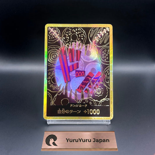 DON !! Card Katakuri Gold Frame Premium Booster PRB01 Japanese ONE PIECE Card