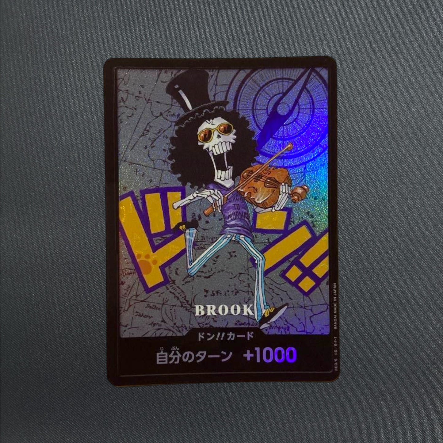 Brook DON!! Card Promo Kumamoto Edition One Piece Card Japanese