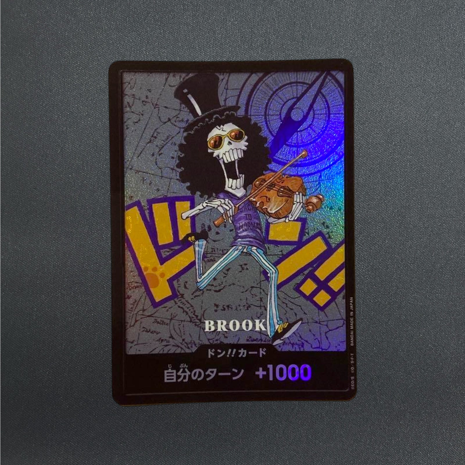 Brook DON!! Card Promo Kumamoto Edition One Piece Card Japanese