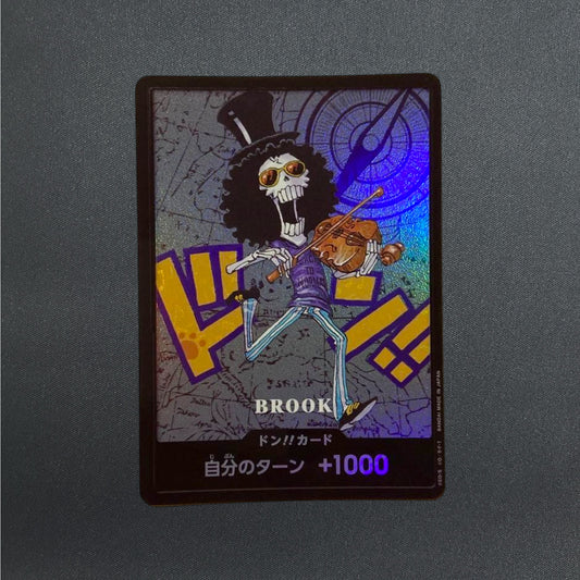 Brook DON!! Card Promo Kumamoto Edition One Piece Card Japanese