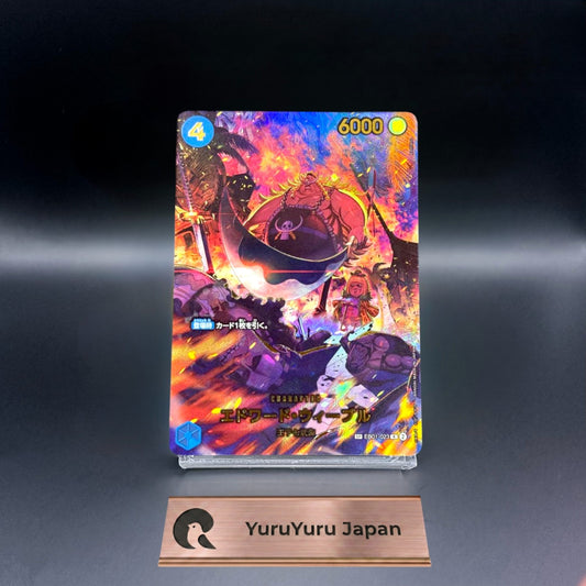 Edward Weevil SP EB01-023 R Parallel EGGHEAD CRISIS ONE PIECE Card Japanese
