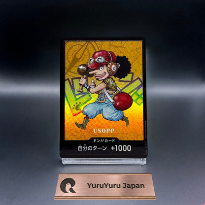 Usopp DON!! Card Promo Kumamoto Edition One Piece Card Japanese