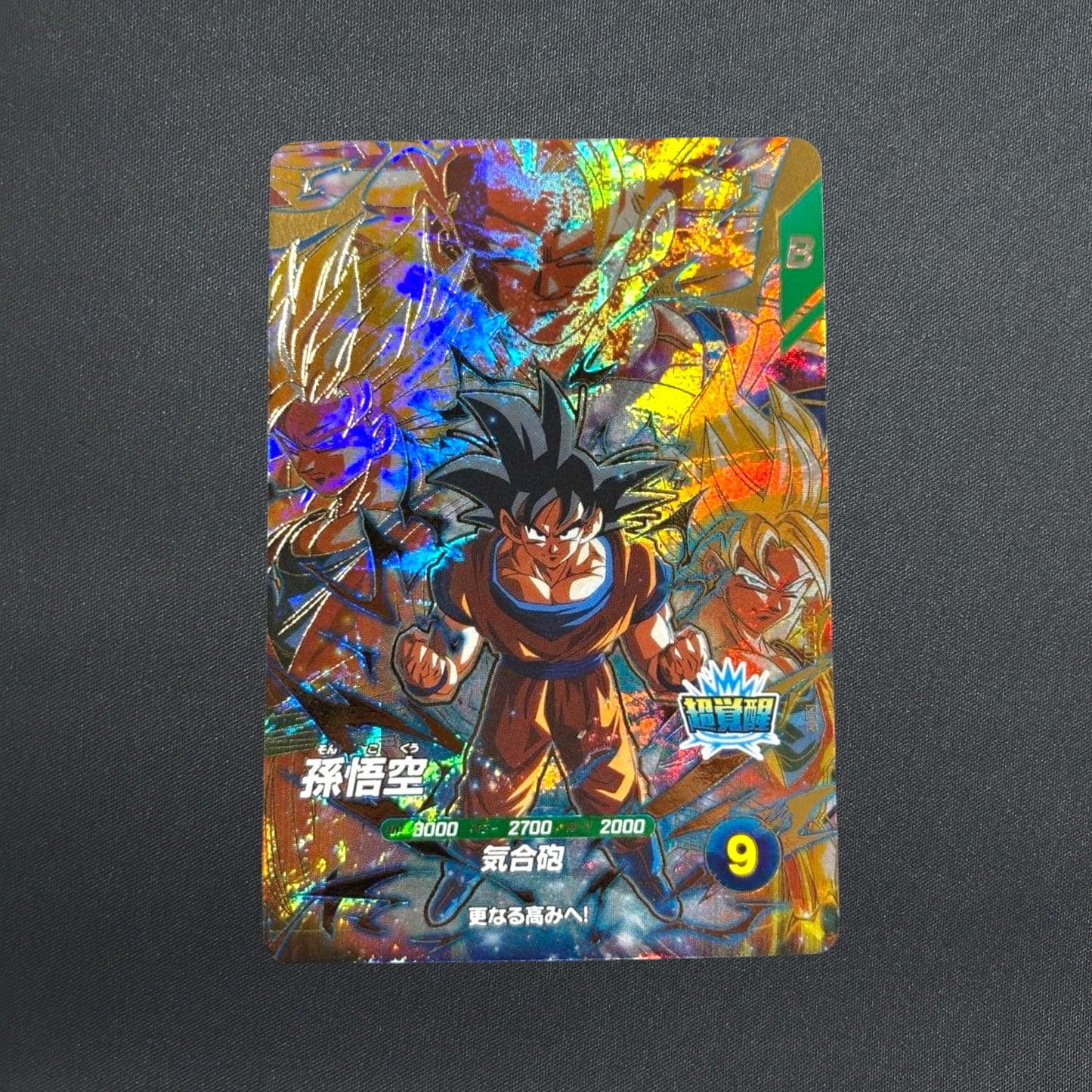 Son Goku SDV3-002 GDR Dragon Ball Super Divers Japanese Holo NM