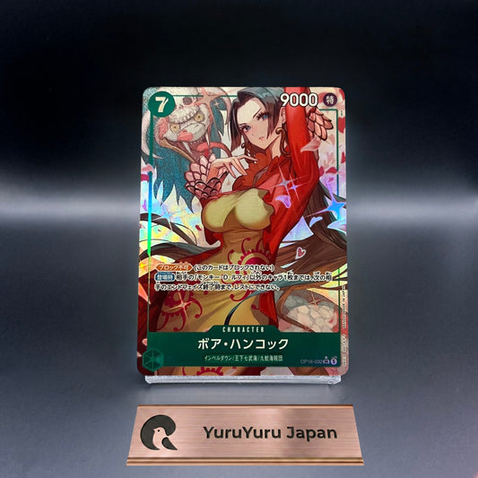 Boa Hancock OP16-032 SR Parallel The Time Of Battle Japanese ONE PIECE Card 2026