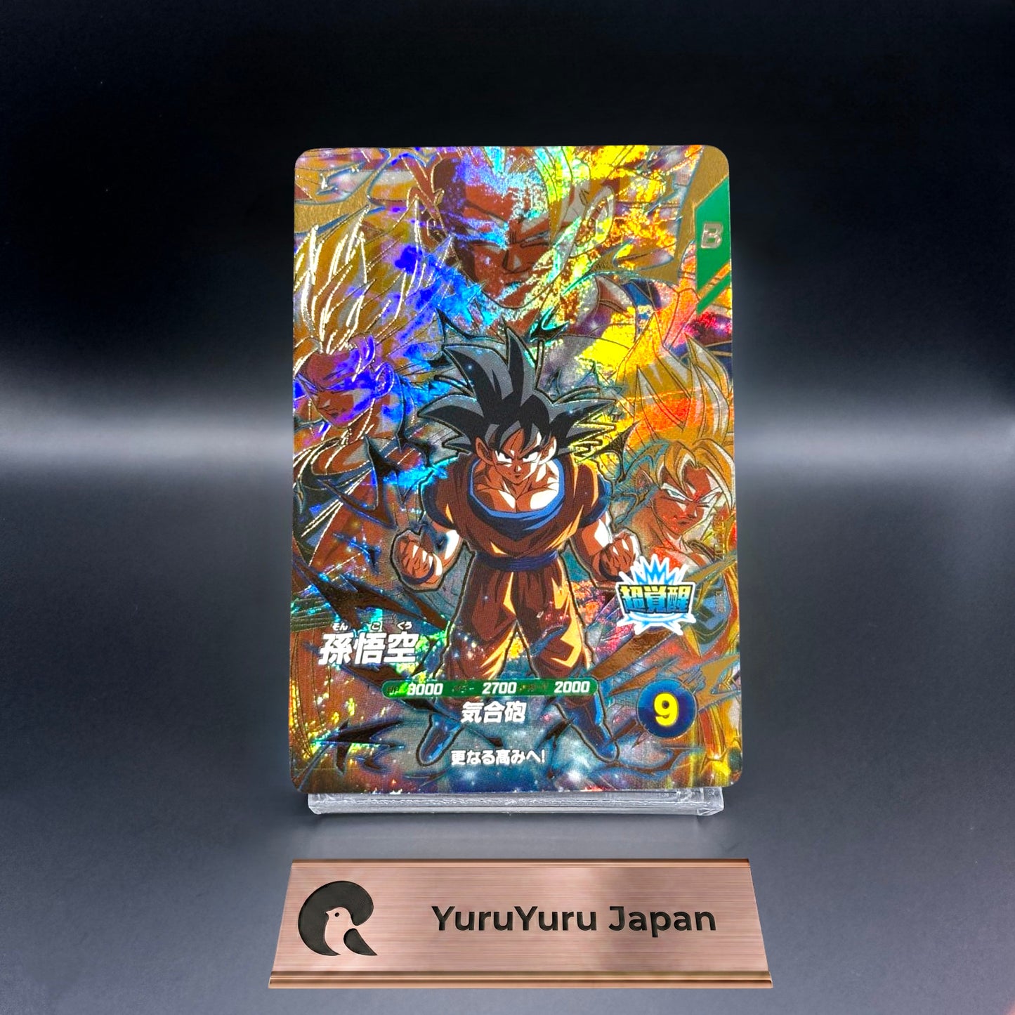 Son Goku SDV3-002 GDR Dragon Ball Super Divers Japanese Holo NM
