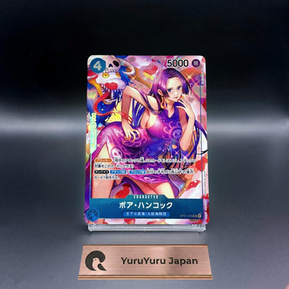 Boa Hancock OP01-078 SR Parallel ROMANCE DAWN ONE PIECE Card Game Japanese NM
