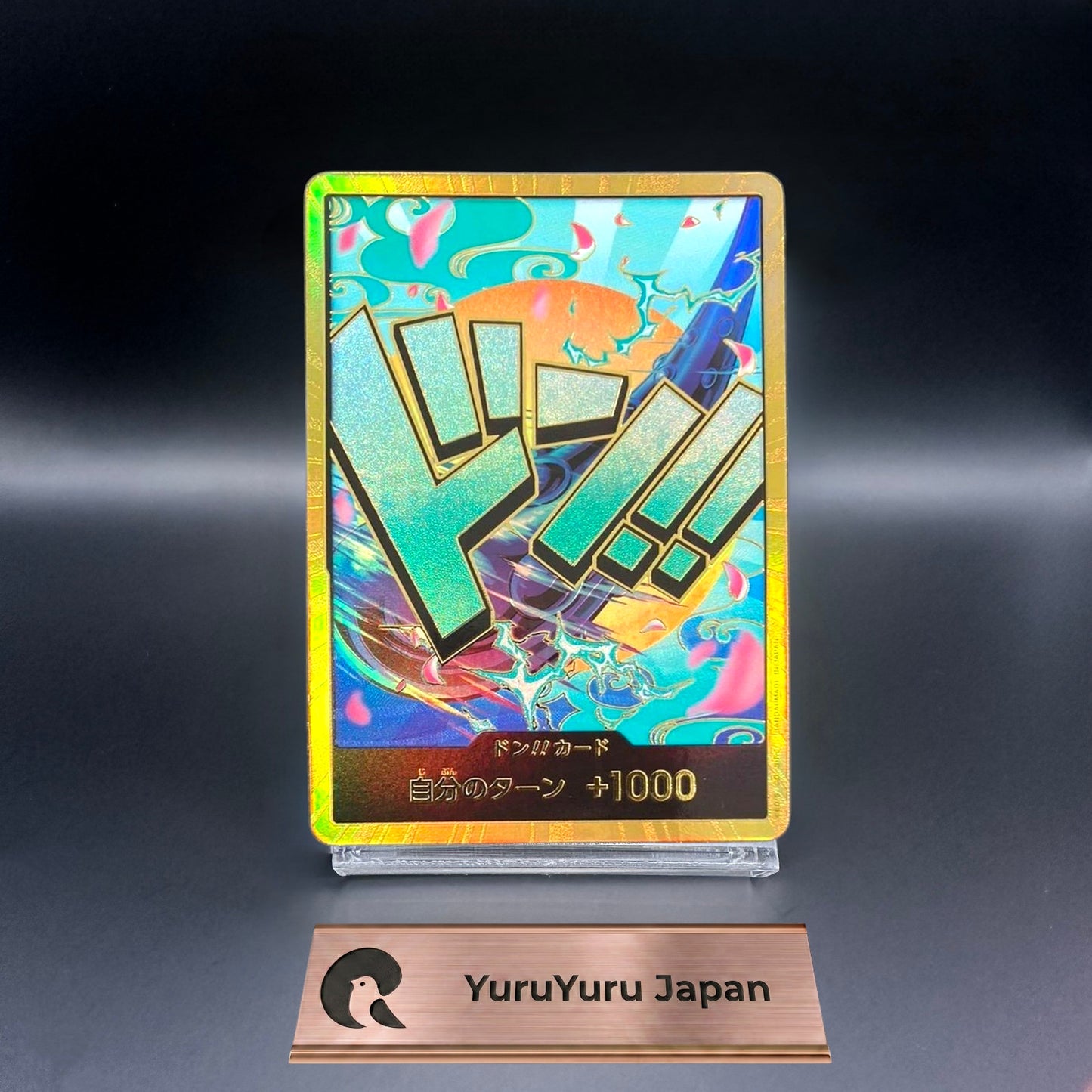 One Piece Card Japanese DON!! Card Yamato Gold Frame PRB-01 THE BEST CCG
