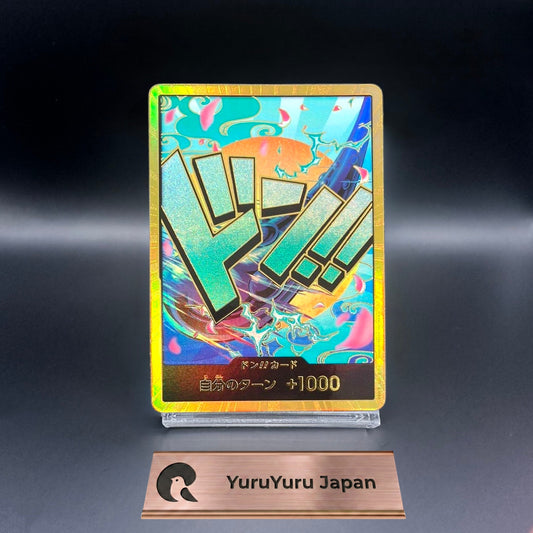 One Piece Card Japanese DON!! Card Yamato Gold Frame PRB-01 THE BEST CCG