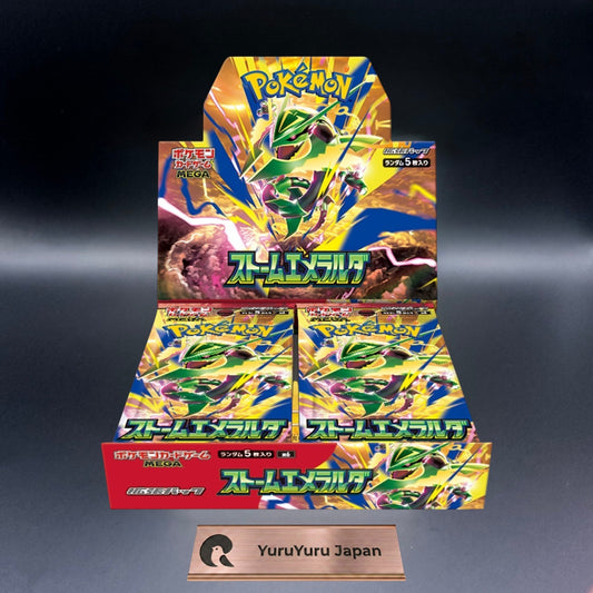 Storm Emeralda Booster Box M6 New w/shrink Pokemon Card Japanese 2026
