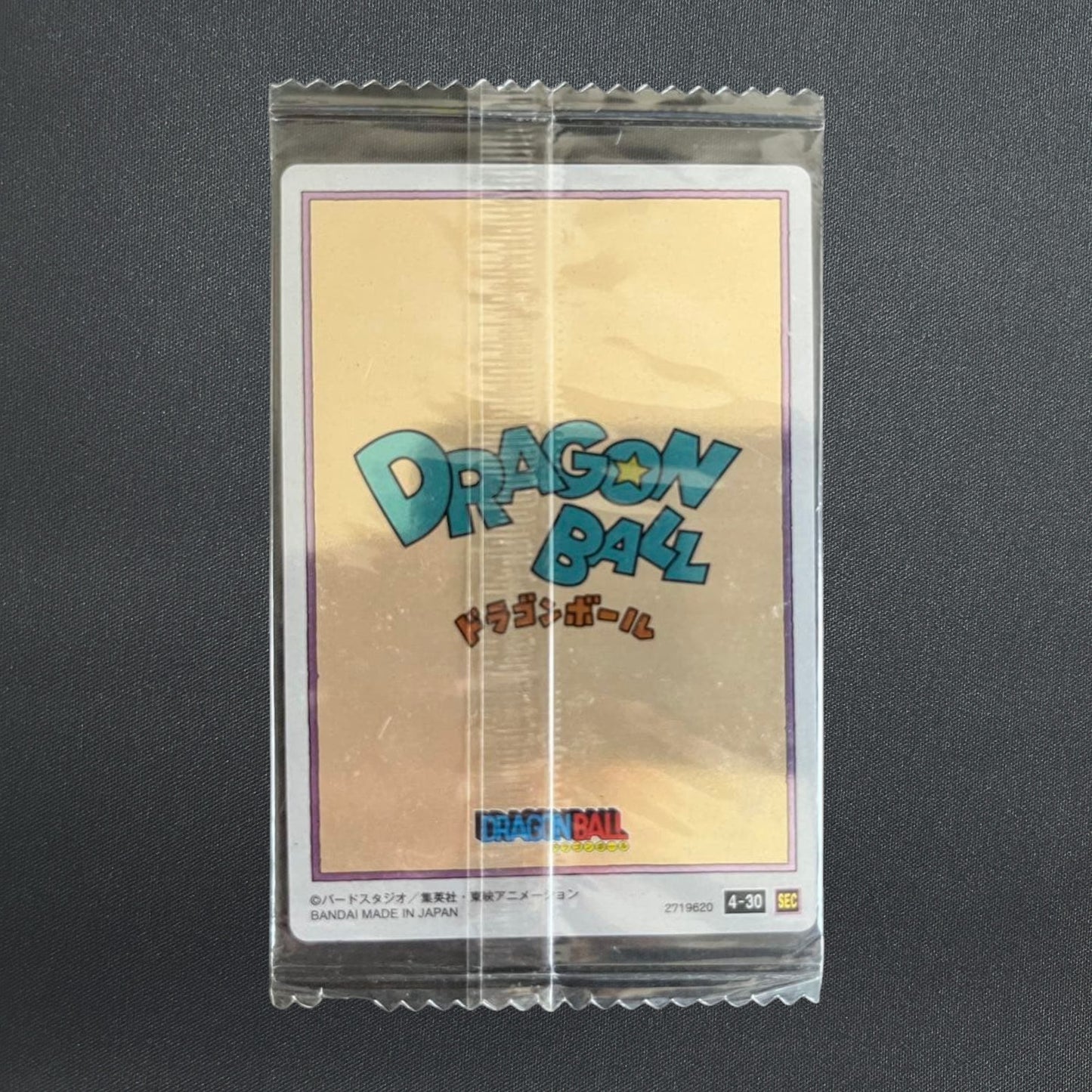 [Sealed] 4-30 SEC Bulma Goku Dragon Ball Itajaga Secret Rare Trading Card