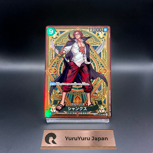 Shanks ST16-004 SP Alt Art OP11 A Fist of Divine Speed ONE PIECE Card Japanese