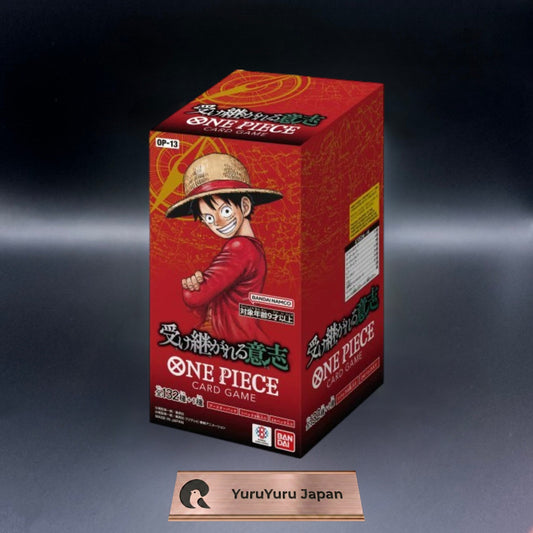 Carrying on His Will Booster Box OP-13 ONE PIECE Card Japanese Tape Sealed