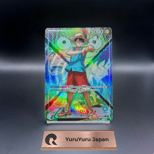 Monkey D. Luffy L Parallel OP16-022 The Time of Battle Japanese ONE PIECE Card