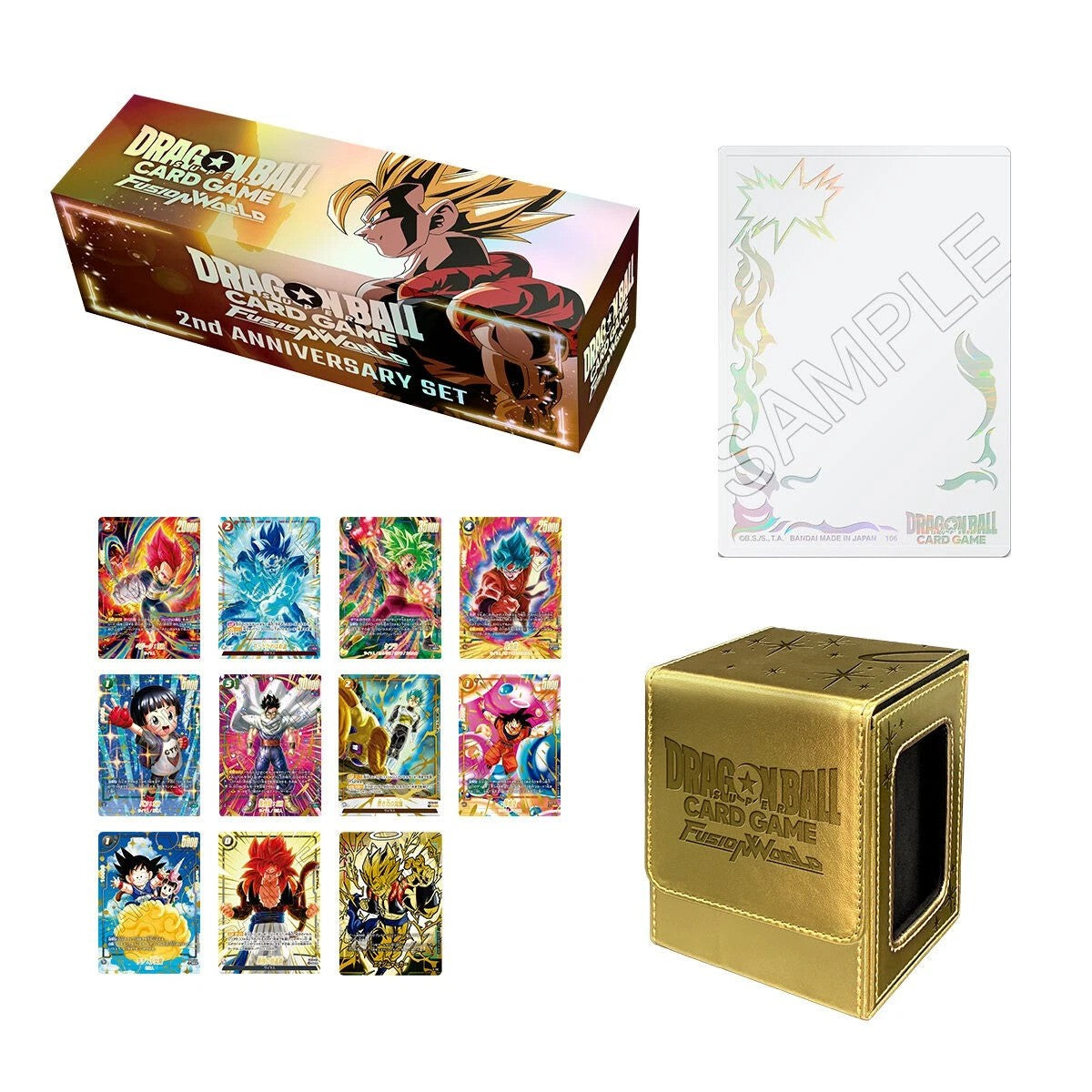 Dragon Ball Super Card Game Fusion World 2nd Anniversary Set Bandai Limited NEW